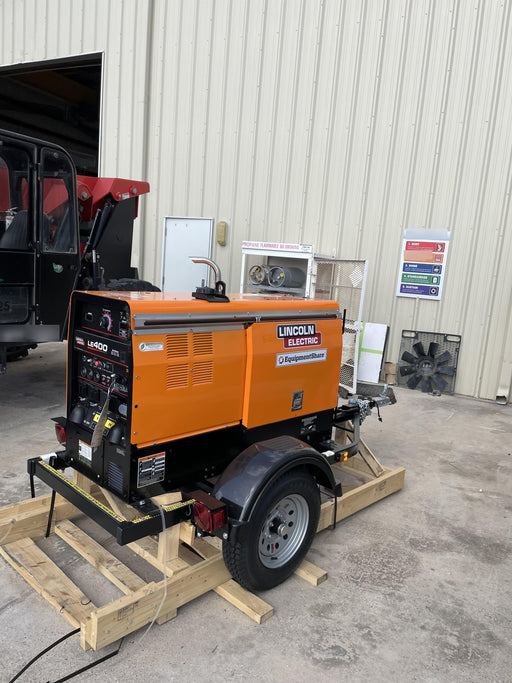 2022 Lincoln Electric LE400 Kubota V1505, Trlr, Cable Rack, Light Kit, ES Decals, T3