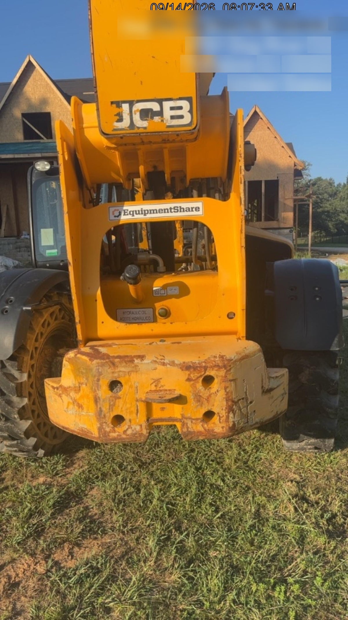 2020 JCB 510-56 Canopy, Solid Tires, Work Lights, Beacon, Aux Hydraulics, Back up Alarm, Lifting Eye, ES Decals