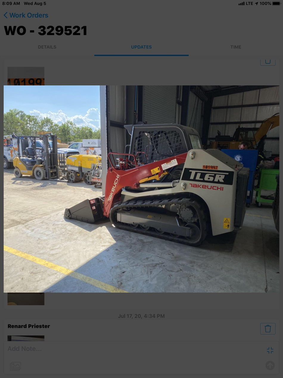 2020 TAKEUCHI TL6R