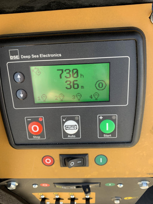 2020 Allmand NLV3GR (4) LED Light Fixture 350W, 23' Vertical Mast, 3kW Prime, Towable, Deep Sea L401, Leveling Jacks, Yanmar T4F 5.8hp