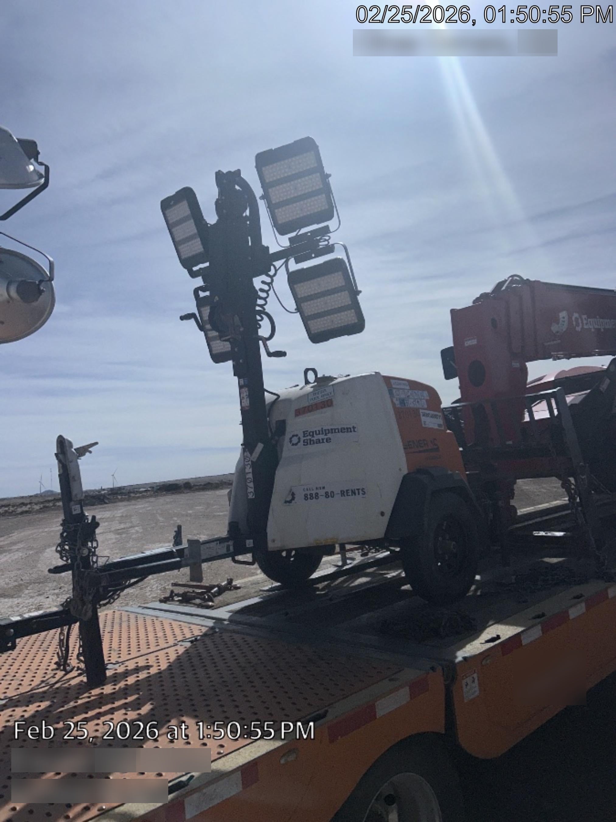 2023 Generac MLT2 Diesel, Flex Switch 120V Input, Powerzone Controller, 
(4) 320W LED Lights, 4kW Generator, 39.9 Gal Fuel Tank, 2" Ball, T3