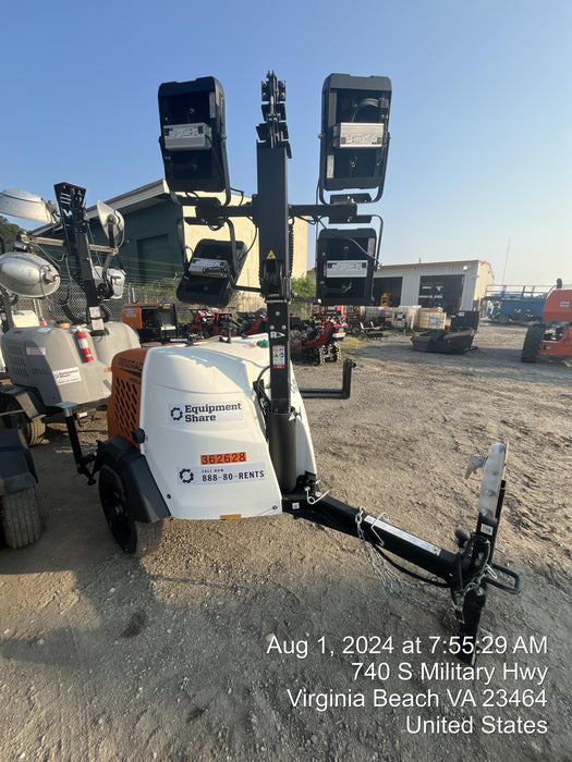 2023 Generac MLT2 Diesel, Flex Switch 120V Input, Powerzone Controller, 
(4) 320W LED Lights, 4kW Generator, 39.9 Gal Fuel Tank, 2" Ball, T3