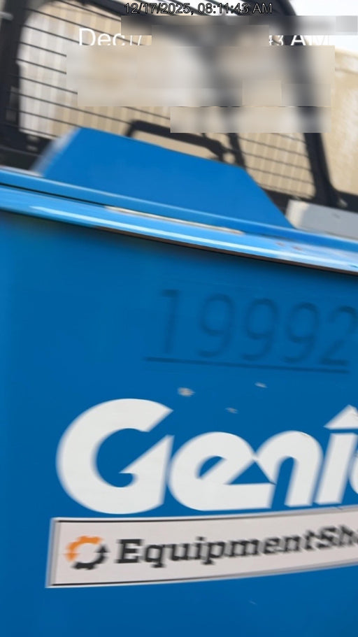 2018 Genie GTH-1056 Genie GTH-1056 w/ROPS, Work Lights, Solid Tires, RH Cab Mesh, Beacon, 60" Carriage and Forks