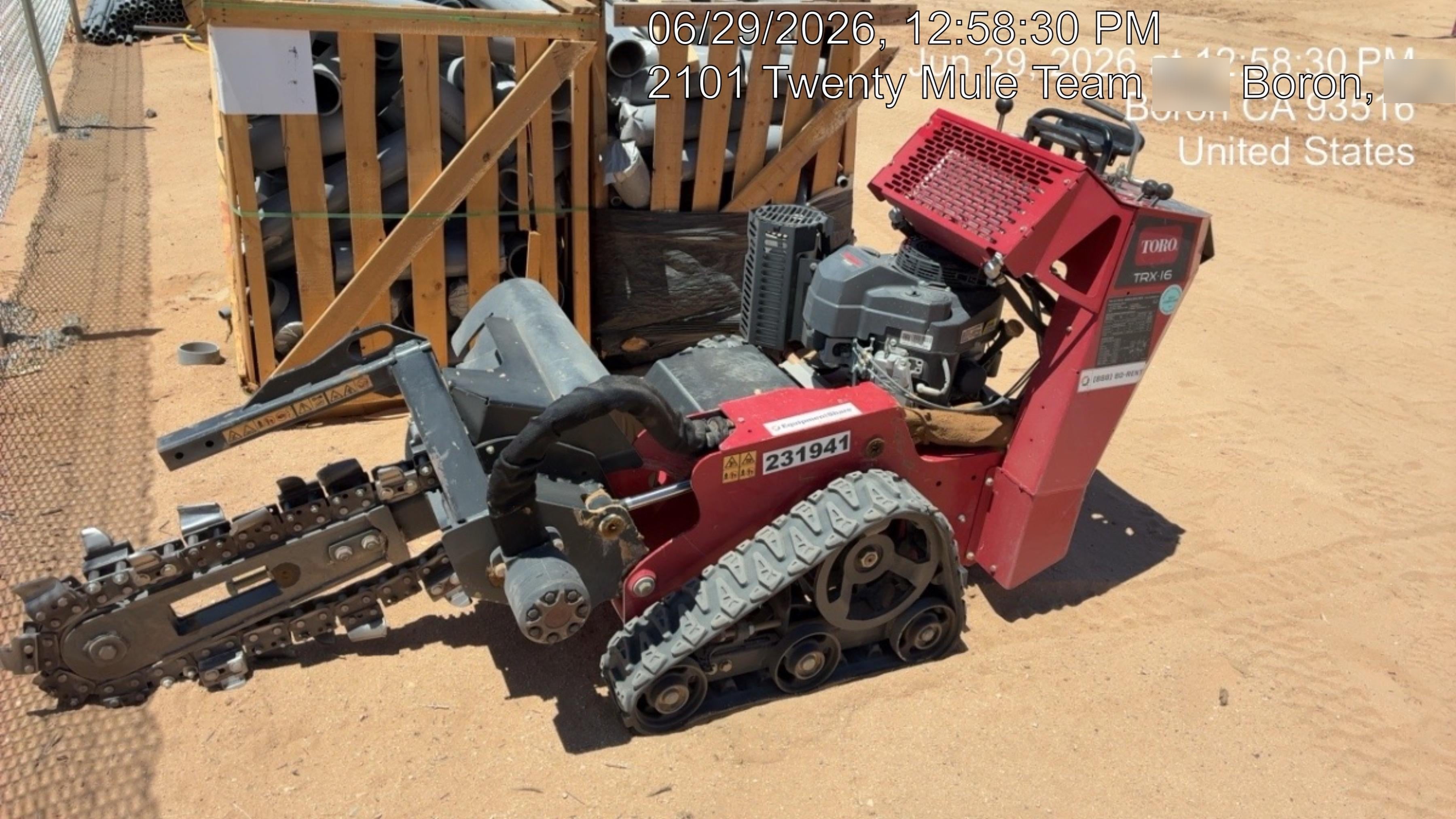 2022 TORO TRX-16