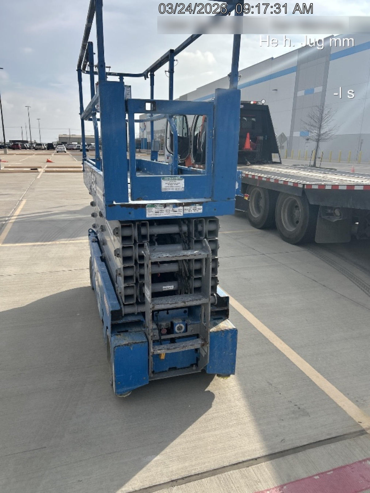 2018 Genie GS-3232 Genie GS3232 Lift w/Folding Rails and Swing Gate