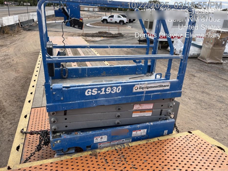 2020 Genie GS-1930 Standard Machine