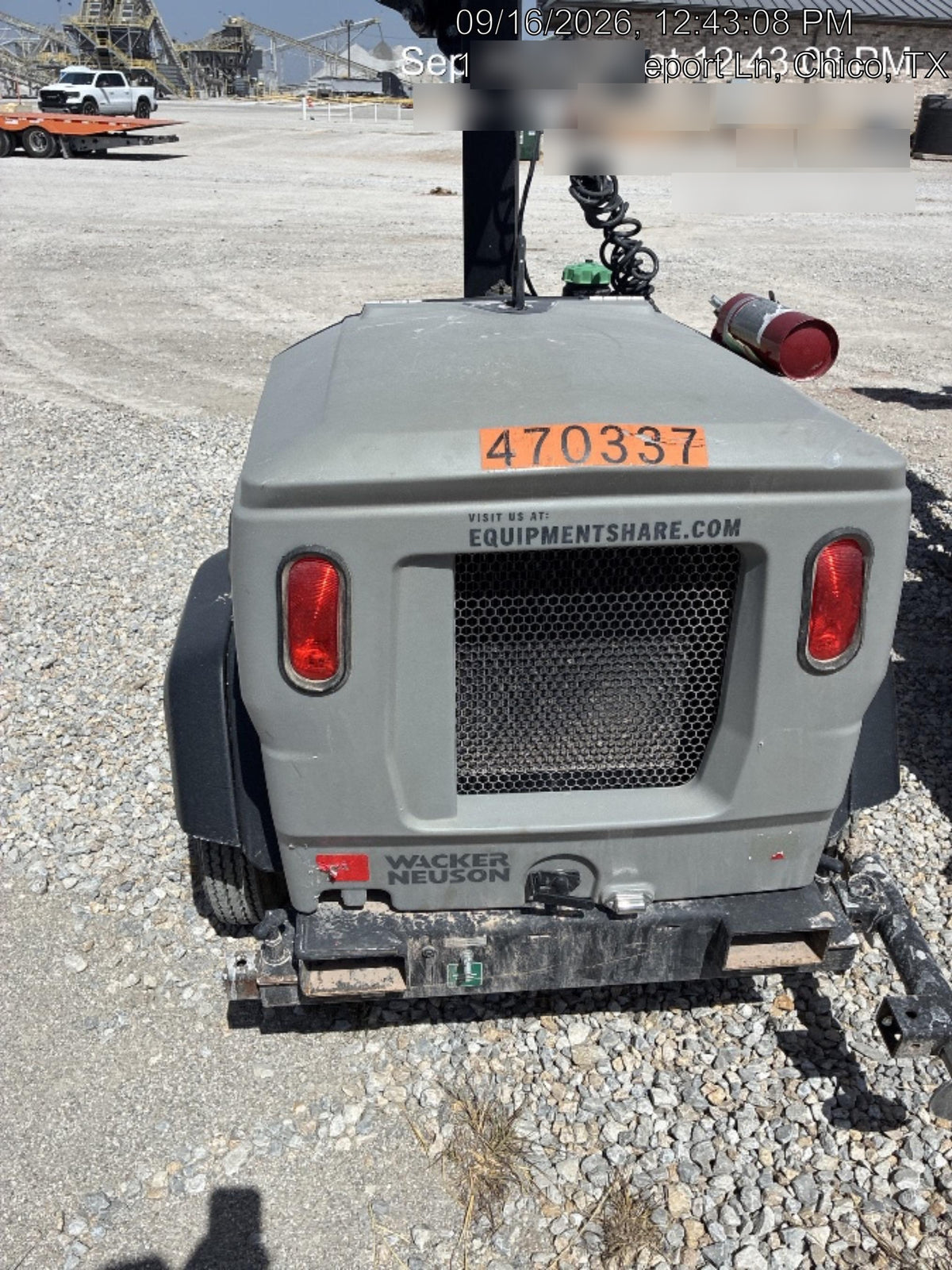 2024 Wacker Neuson LTT4 Diesel, Kohler KDW702, Deep Sea Controller, Auto Start, LED 320W, Bypass Outlet, T3