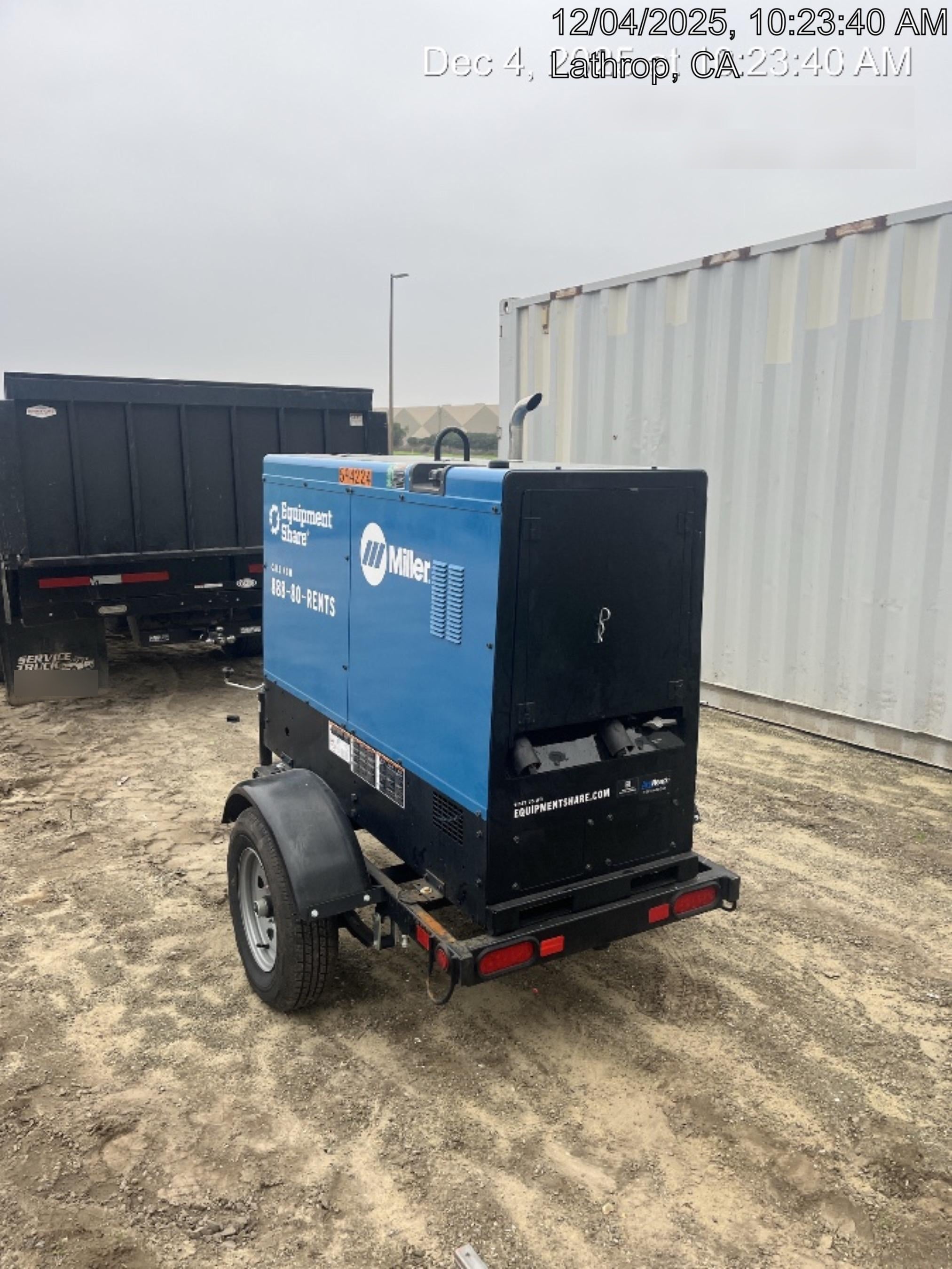2025 MILLER ELECTRIC BIG BLUE 500