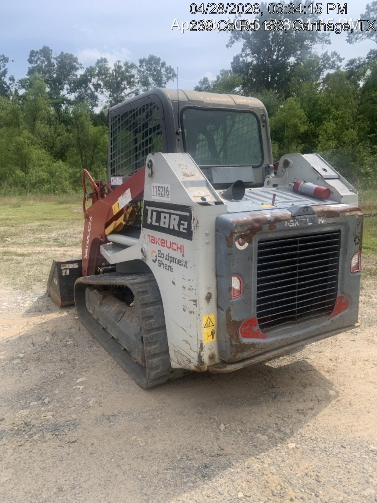 2020 TAKEUCHI TL8R2-CR