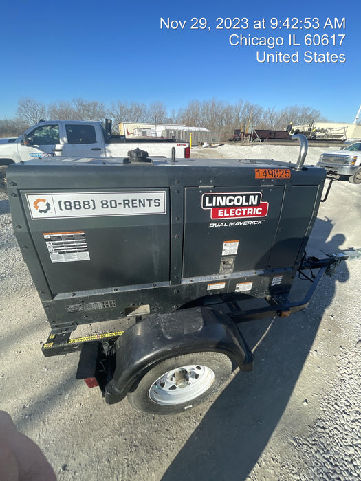 2021 Lincoln Electric Dual Maverick 200/200X Ready Pak 3 (includes trailer, cable rack, fender light kit)