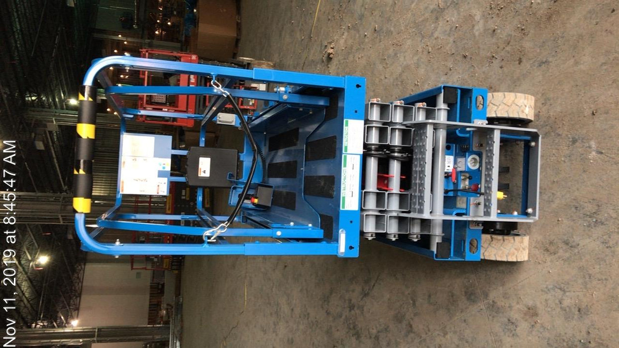 2019 Genie GS-1930 Fixed Rails with Chain Entry