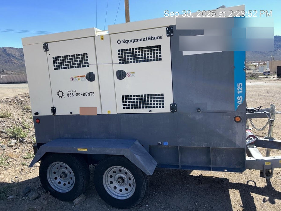 2021 ATLAS COPCO QAS 125