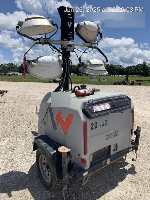 2018 Wacker Neuson LTV6L-MH LTV6L Mobile Light Tower w/Fuel Level Sensor Installed