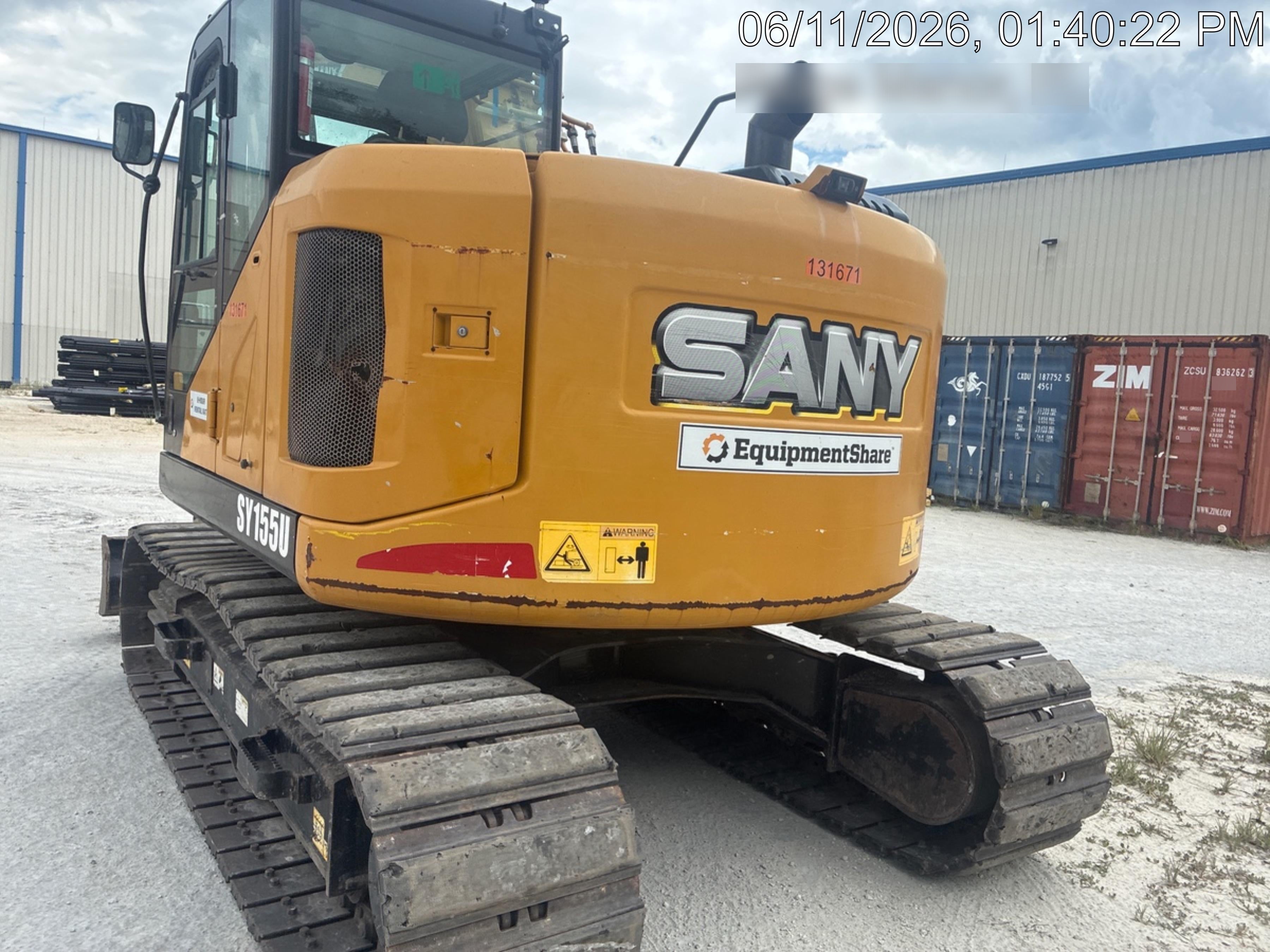 2020 SANY SY155U