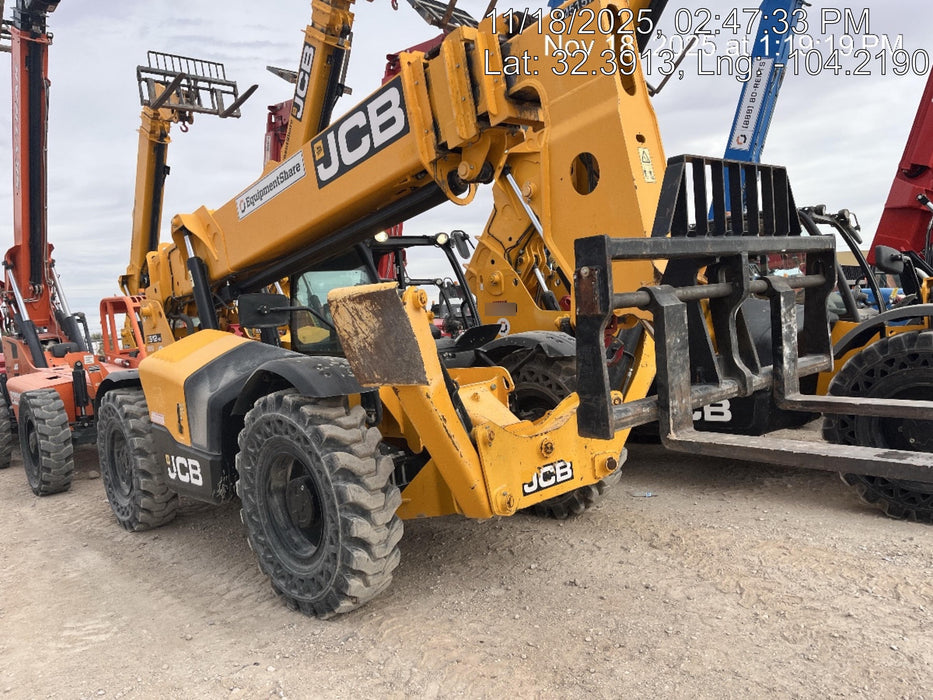 2020 JCB 512-56 Canopy, 74Hp, Solid Tires, Work Lights, Beacon, Aux Hydraulics, Back up Alarm, Lifting Eye, ES Decals