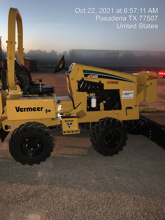 2021 VERMEER RTX450