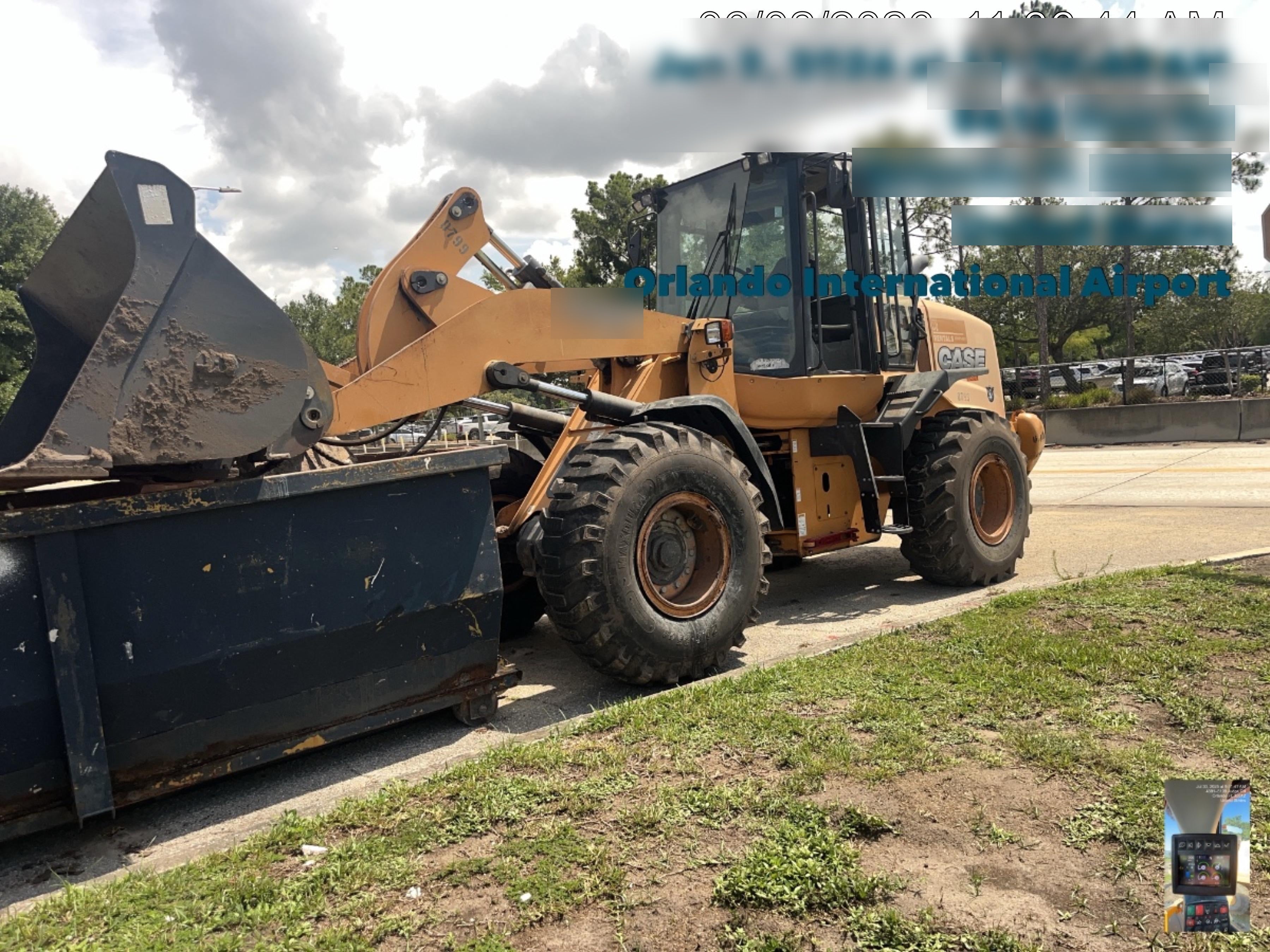 2015 CASE 721F
