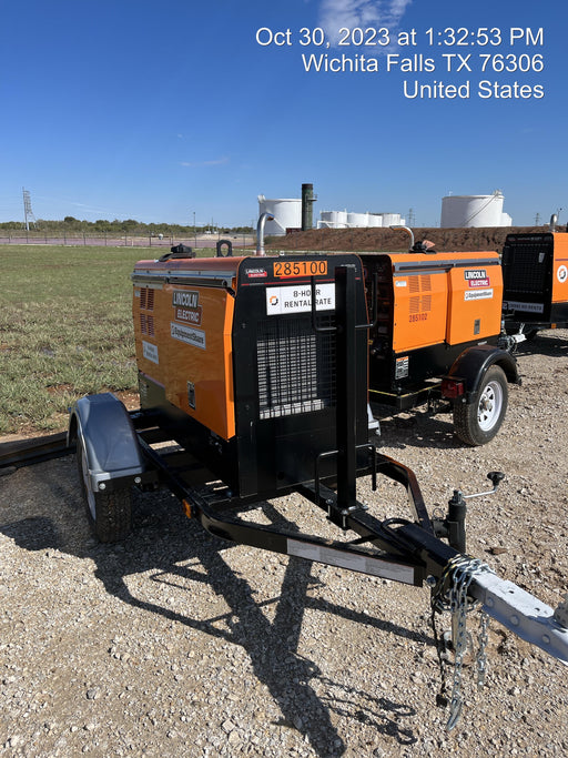 2022 Lincoln Electric LE400 Kubota V1505, Trlr, Cable Rack, Light Kit, ES Decals, T3