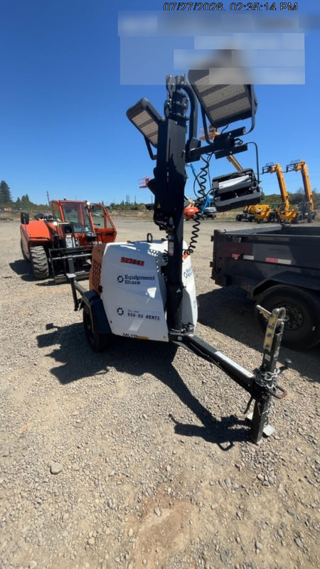 2023 Generac MLT2 Diesel, Flex Switch 120V Input, Powerzone Controller, (4) 320W LED Lights, 4kW Generator, 39.9 Gal Fuel Tank, 2" Ball, T3