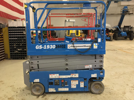 2019 Genie GS-1930 Genie GS-1930 Scissor Lift w/Standard Options