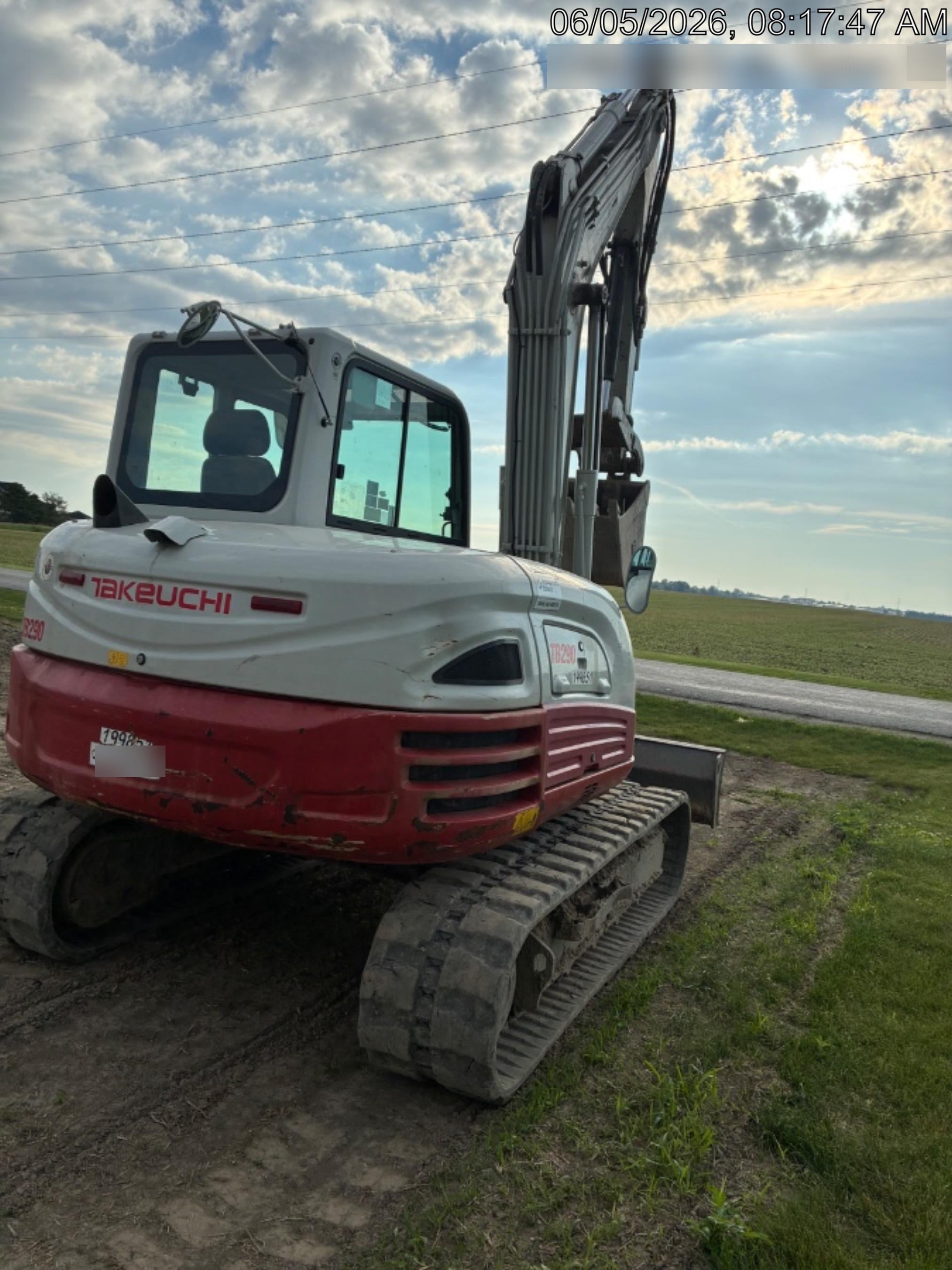 2022 TAKEUCHI TB290C
