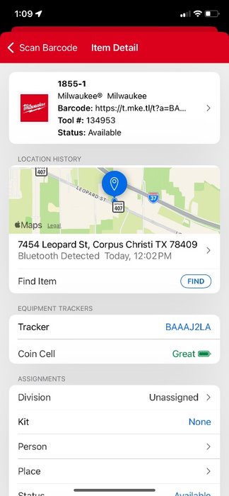 2021 MILWAUKEE 1854-1