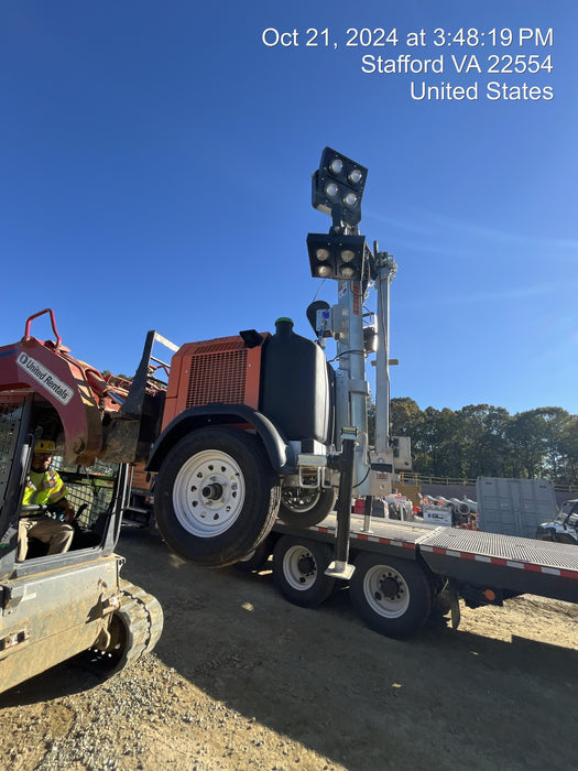 2024 Wanco WLTT-4MM4K Diesel, Deep Sea Controller, Shore Power Plug, Auto Start, (4) 350W LED Floodlights, 4kW Generator, 60 Gal Fuel Tank, 2" Ball, T3