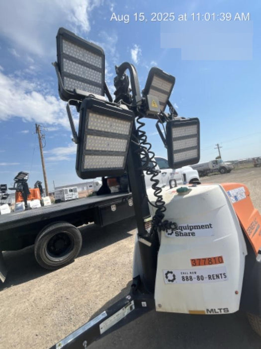 2023 Generac MLT2 Diesel, Flex Switch 120V Input, Powerzone Controller, 
(4) 320W LED Lights, 4kW Generator, 39.9 Gal Fuel Tank, 2" Ball, T3