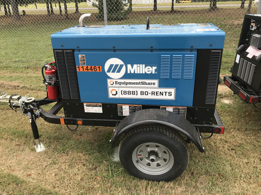 2020 Miller Electric BIG BLUE 400 Trailer Mounted Welder