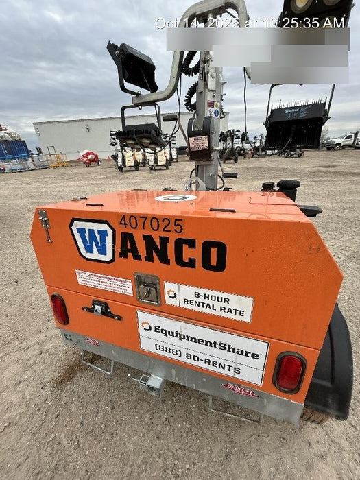 2024 Wanco WLTT-4MM4K Diesel, Deep Sea Controller, Shore Power Plug, Auto Start, (4) 350W LED Floodlights, 4kW Generator, 60 Gal Fuel Tank, 2" Ball, T3