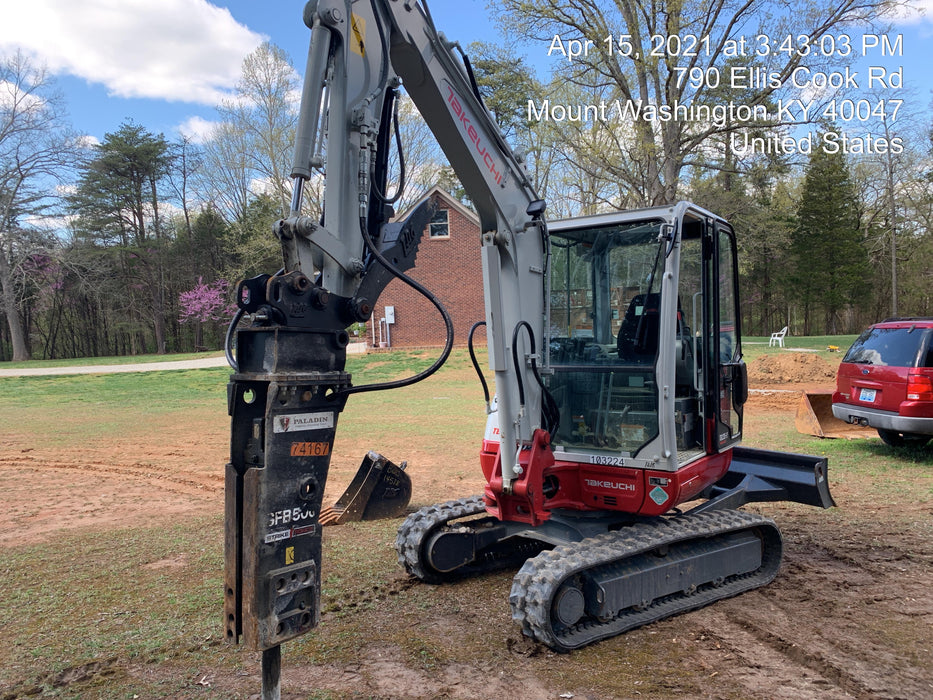 2020 Takeuchi TB235-2CR Cab/Heat/Air, Rubber Tracks, Manual TAG QC