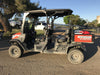2019 Kubota RTV-X1140W-H 4wd Utility Cart, LED Strobe, Windshield Tempered Glass, Plastic Canopy, Wire Harness Kit, Backup Alarm