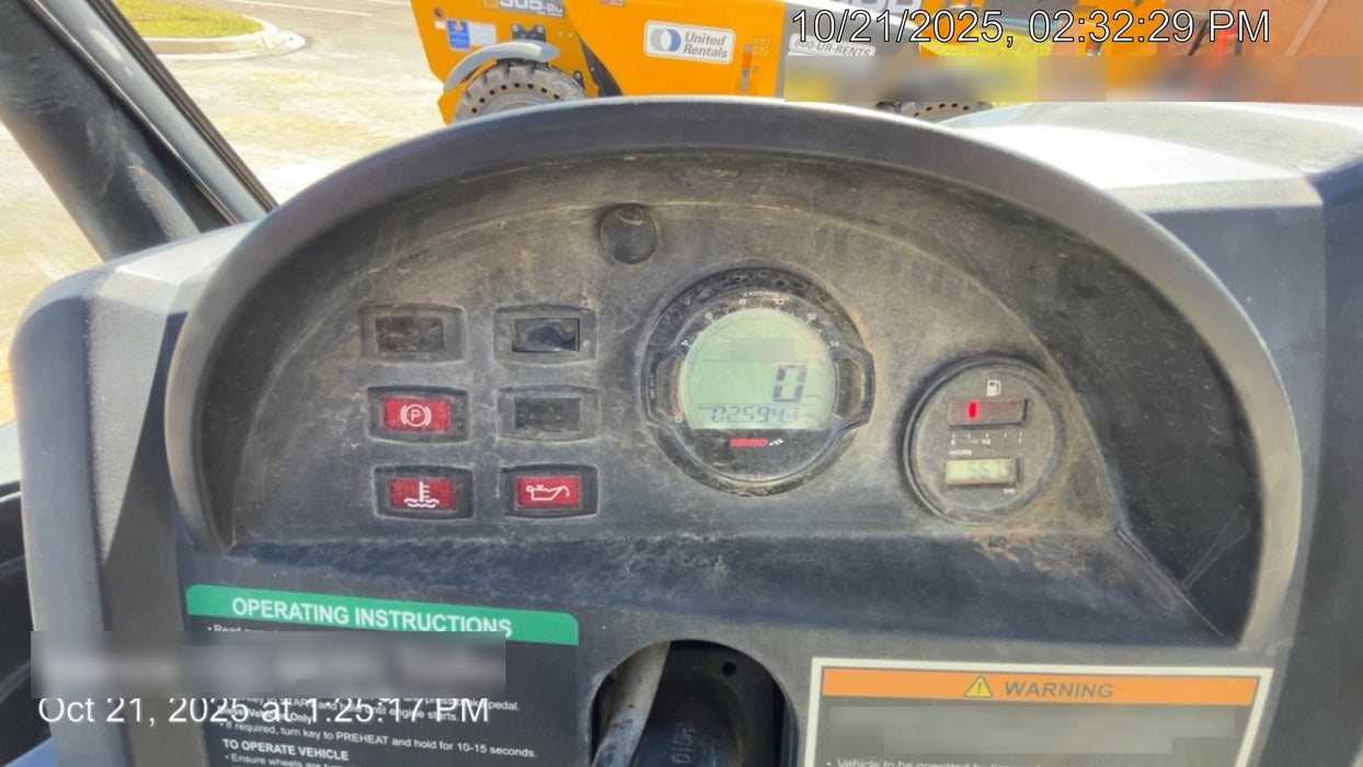 2023 Club Car CA1700D Canopy, Diesel, 4 Passenger