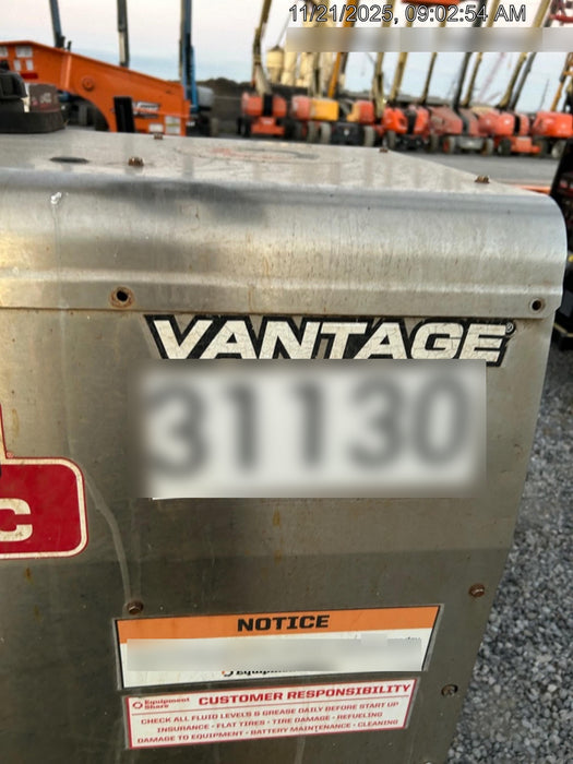 2019 Lincoln Electric Vantage 322 Welder Ready-Pak 3, Two wheel trailer, Fender and Light kit, Cable Rack