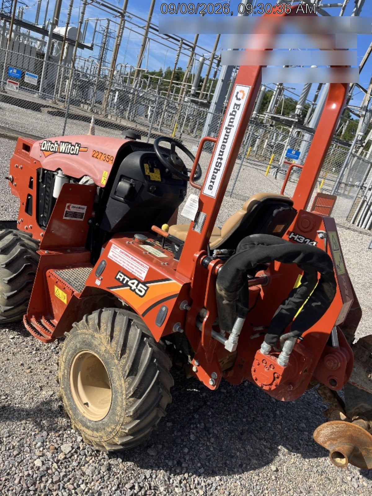 2022 DITCH WITCH RT45A