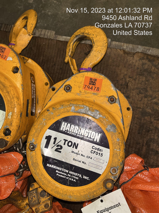 2020 HARRINGTON CF015-20