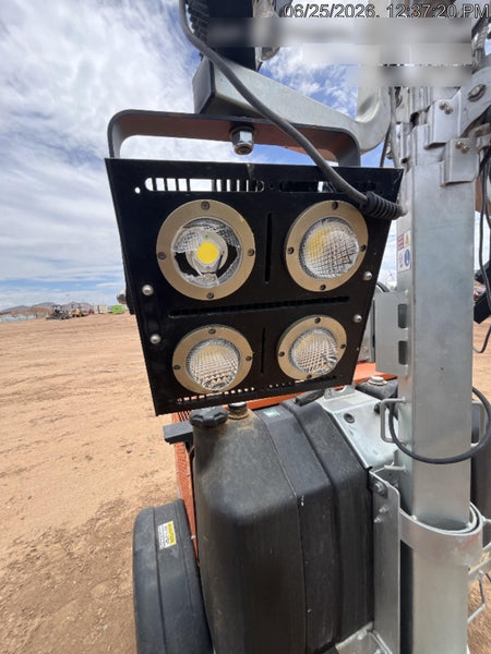 2024 Wanco WLTT-4MM4K Diesel, Deep Sea Controller, Shore Power Plug, Auto Start, (4) 350W LED Floodlights, 4kW Generator, 60 Gal Fuel Tank, 2" Ball, T3