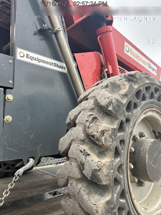 2018 Manitou MTA8044 MTA 8044 - 74 HP T4, Canopy, Worklights/Strobe, Beacon, 66" Carriage, 48" Forks, Solid Tires, Lift Hook, Aux Hydraulics