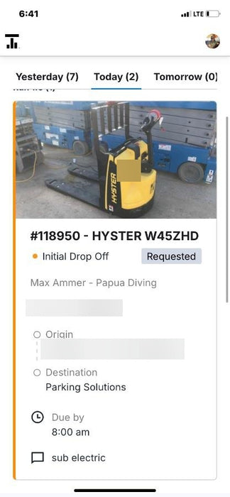 2020 HYSTER W45ZHD
