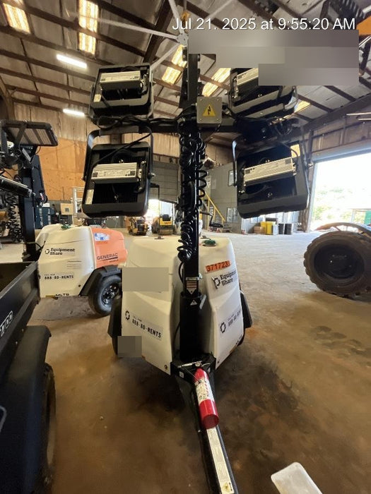 2023 Generac MLT2 Diesel, Flex Switch 120V Input, Powerzone Controller, 
(4) 320W LED Lights, 4kW Generator, 39.9 Gal Fuel Tank, 2" Ball, T3