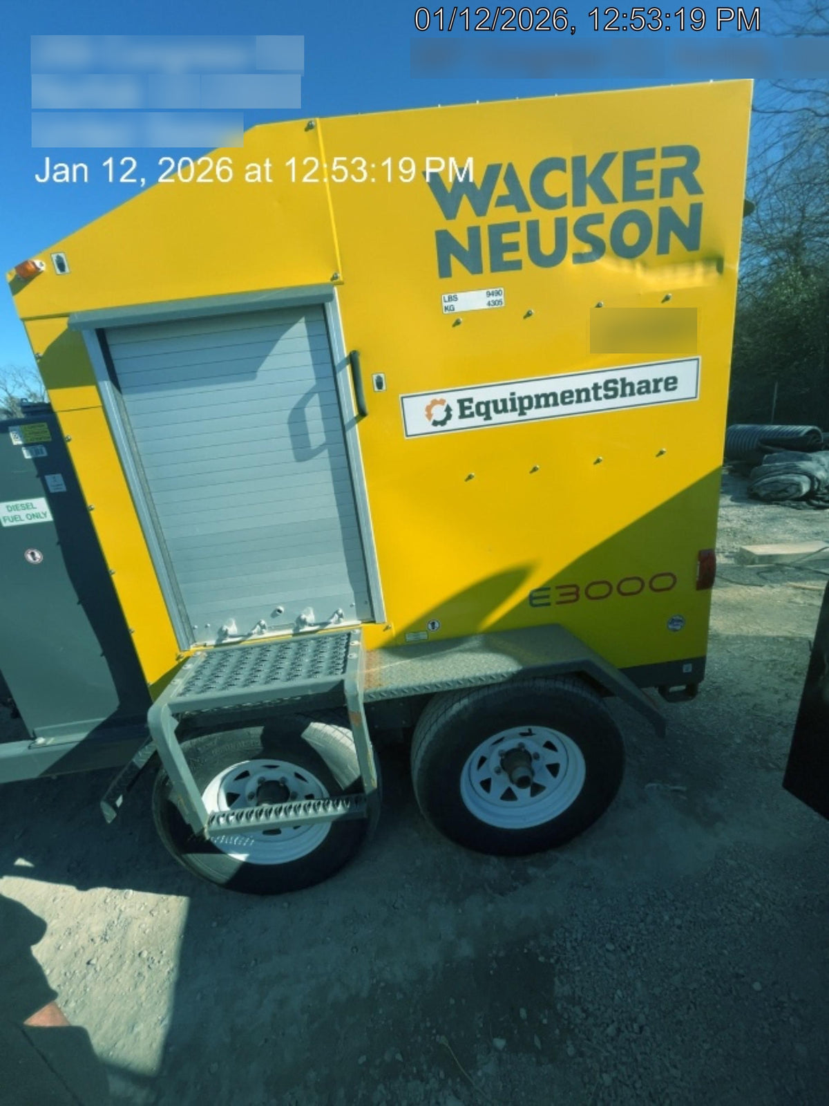 2019 WACKER NEUSON E3000
