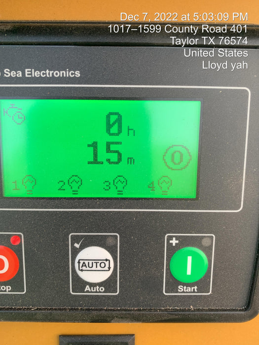 2022 Allmand NLV3GR (4) LED Light Fixture 350W, 23' Vertical Mast, 3kW Prime, Towable, ES Decals, T3