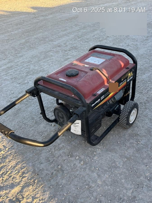 2024 Mi-T-M GEN-6500-0MM1 6.5kW, Gas Powered, Recoil Start, Wheel Mounted, 420cc Mi-T-M Eng., (2) 120V 20A GFCI Duplex, (1) 120V 30A Twist Lock, (1) 120V/240V 30A Twist Lock, 7.5 Gal. Fuel Tank