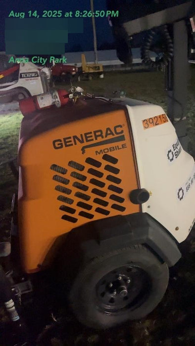 2024 Generac MLT2 Diesel, Flex Switch 120V Input, Powerzone Controller, 
(4) 320W LED Lights, 4kW Generator, 39.9 Gal Fuel Tank, 2" Ball, T3