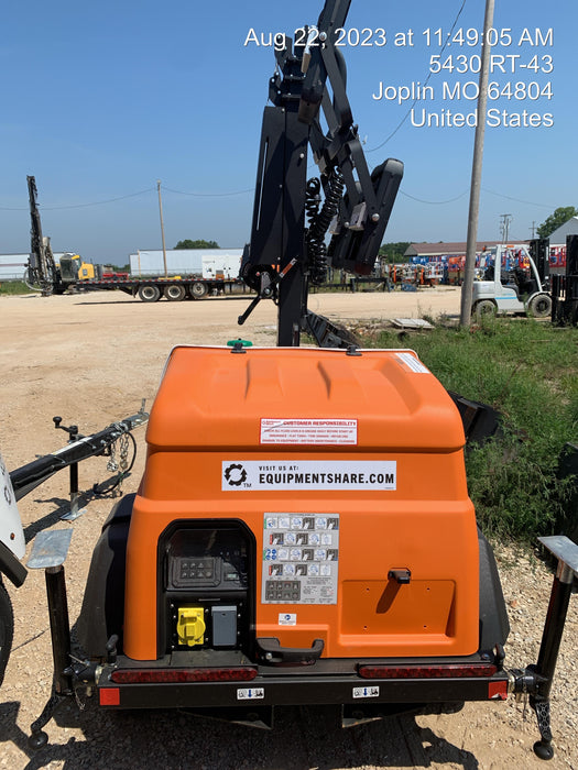 2023 Generac MLT2 Diesel, Flex Switch 120V Input, Powerzone Controller, (4) 320W LED Lights, 4kW Generator, 39.9 Gal Fuel Tank, 2" Ball, T3