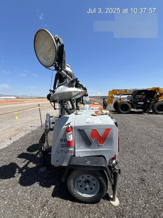 2018 Wacker Neuson LTV6L-MH Wacker Neuson LTV6L Mobile Light Tower w/Fuel Level Sensor Installed