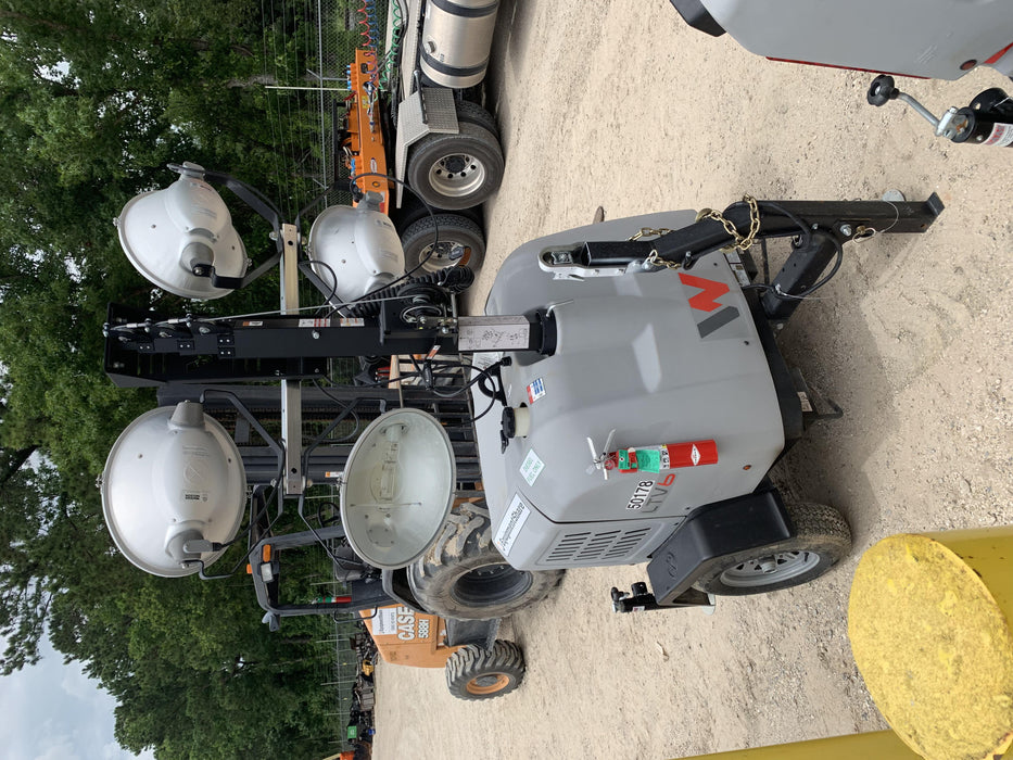 2019 Wacker Neuson LTV6L-MH Mobile Light Tower w/Fuel Level Sensor Installed