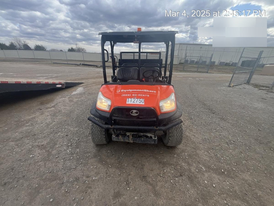 2020 Kubota RTV-X1140 4 - Seat UTV, 4WD, Canopy, Standard Rental Specs