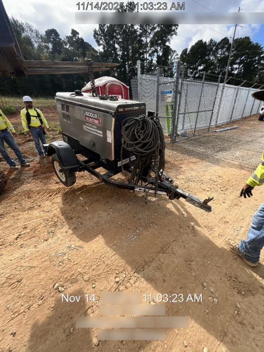 2020 Lincoln Electric Vantage 322 Welder Ready-Pak 3, w/ GPS & Decals (includes trailer, cable rack, fender light kit)