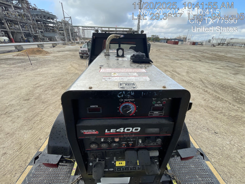 2024 Lincoln Electric LE400 Kubota V1505, Trlr, Cable Rack, Light Kit, ES Decals, T3